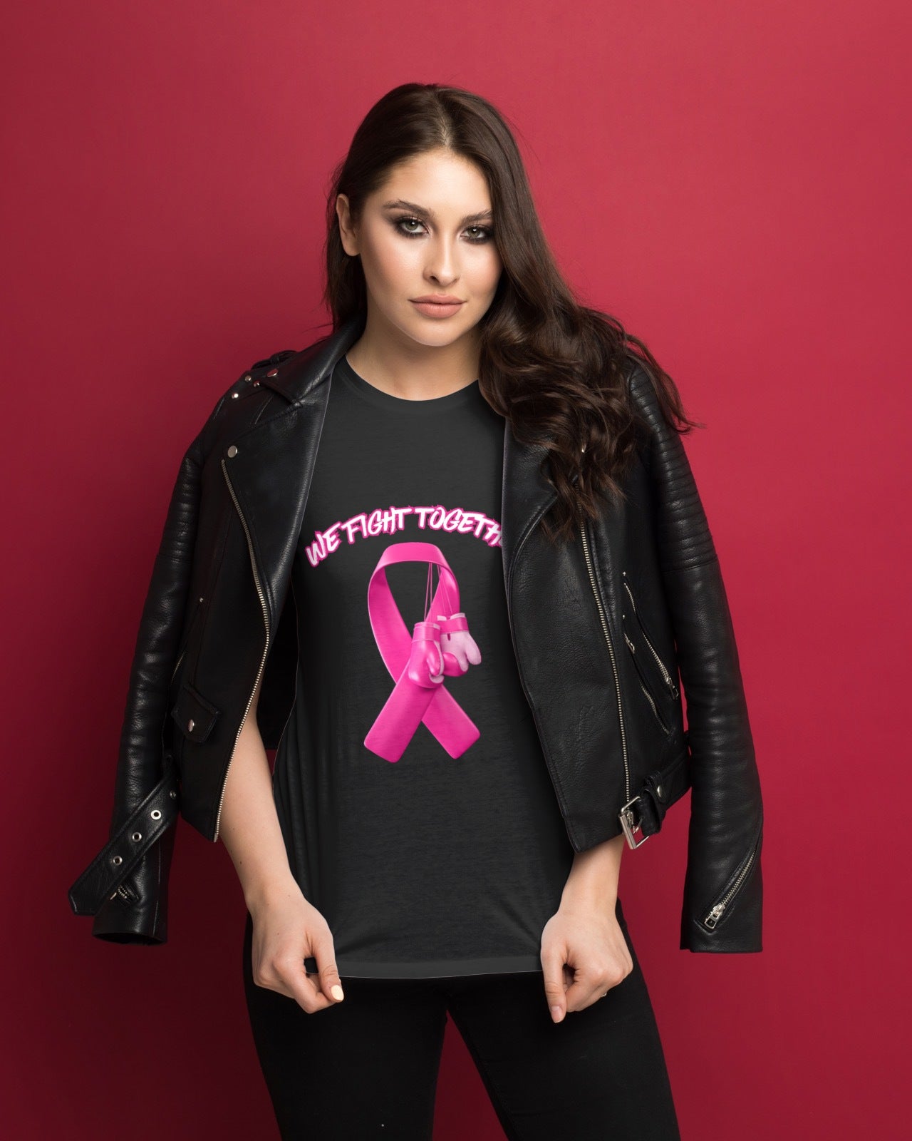 We Fight Together Breast Cancer Awareness Shirt