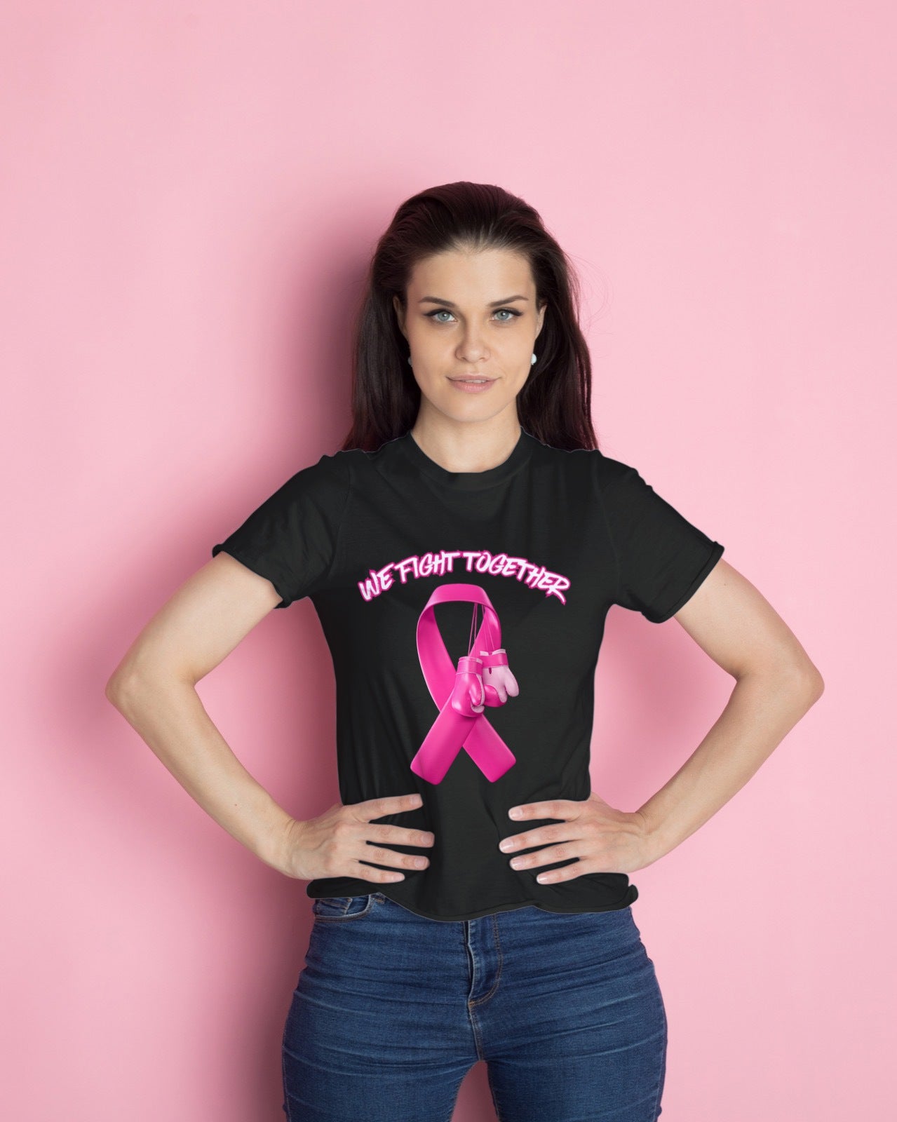We Fight Together Breast Cancer Awareness Shirt