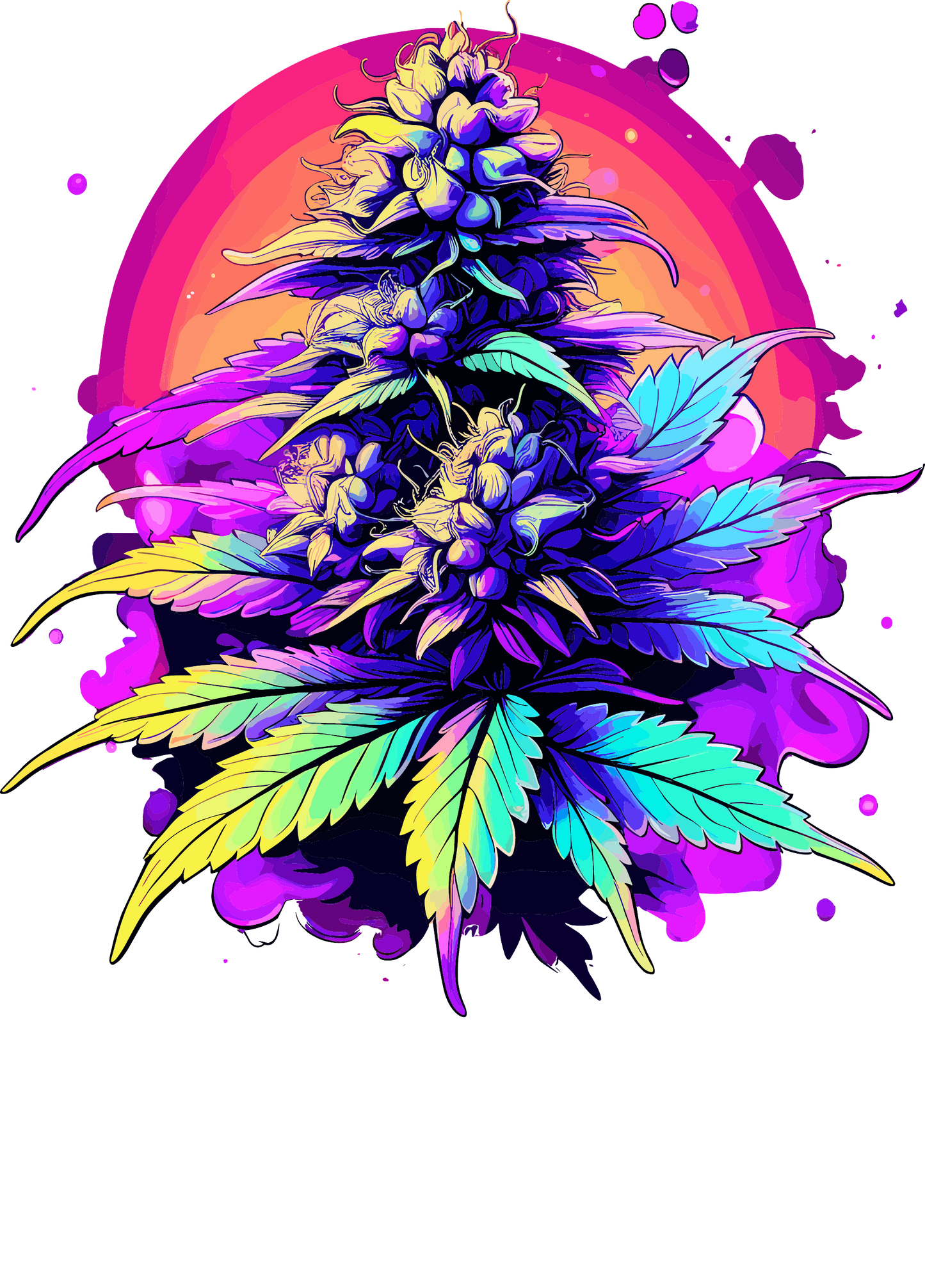 Multicolor 3D Bud