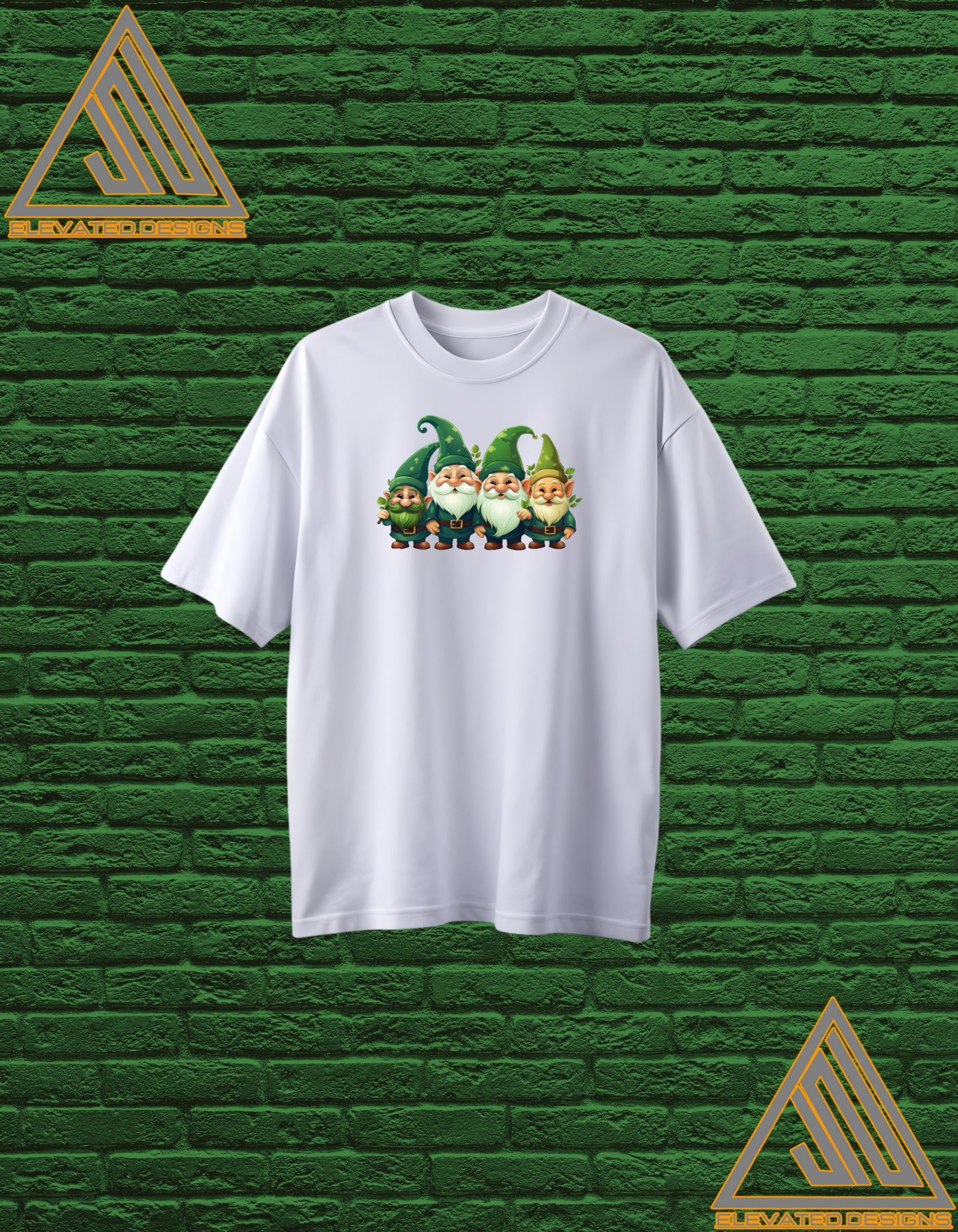 St. Patrick's Garden Gnomes Tee