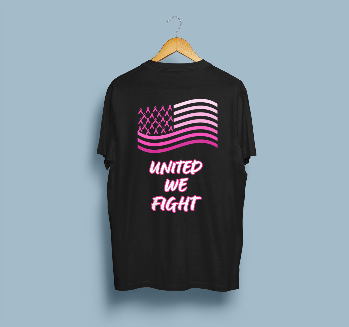 United We Fight - Rising Star Breast Cancer Awareness T-Shirt